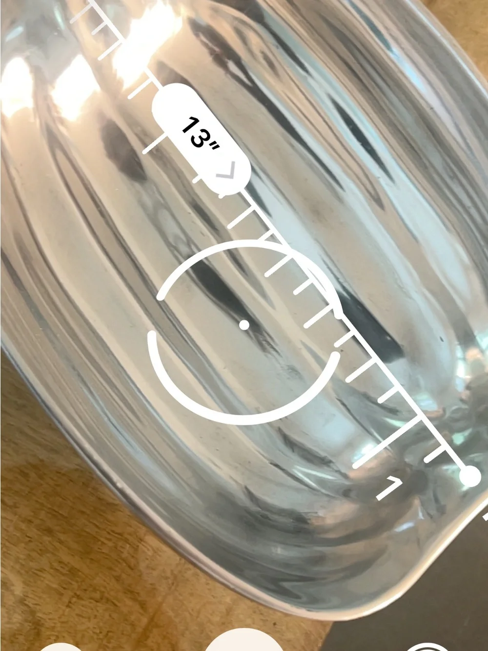 Sleek Silver Decorative Pumpkin Bowl